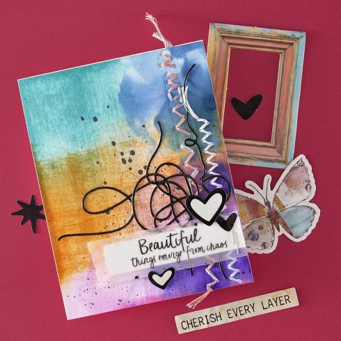 Spellbinders - Stanzschablone "Tangled Threads" Dies