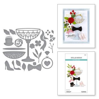 Preview: Spellbinders - Stanzschablone "A Special Toast" Dies