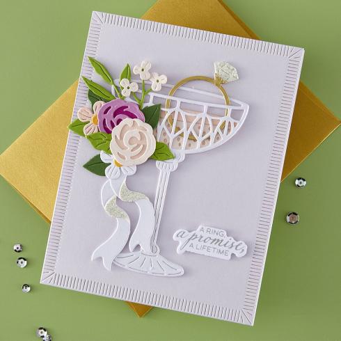 Spellbinders - Stanzschablone "A Special Toast" Dies