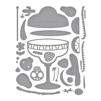 Preview: Spellbinders - Stanzschablone "Sip Sip Ole'" Dies