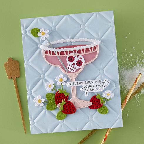 Spellbinders - Stanzschablone "Sip Sip Ole'" Dies