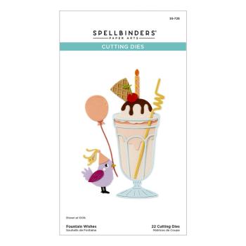 Spellbinders - Stanzschablone "Fountain Wishes" Dies