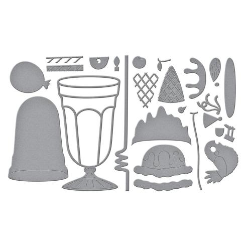 Preview: Spellbinders - Stanzschablone "Fountain Wishes" Dies