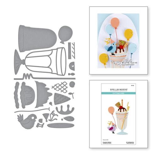 Preview: Spellbinders - Stanzschablone "Fountain Wishes" Dies