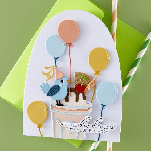 Spellbinders - Stanzschablone "Fountain Wishes" Dies