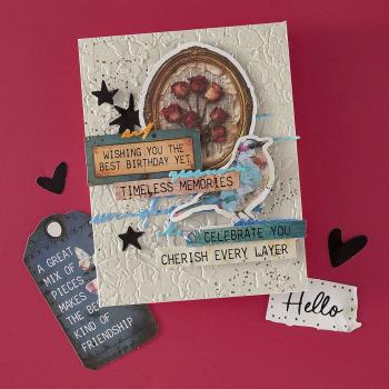 Preview: Spellbinders - Stanzteile "Beautifully Imperfect" Die Cuts