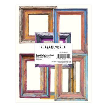 Spellbinders - Stanzteile "Beautifully Imperfect Frames" Die Cuts