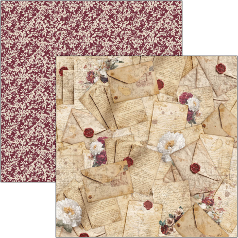 Ciao Bella - Designpapier "Book Lovers Pad" Paper Pack 8x8 Inch - 12 Bogen