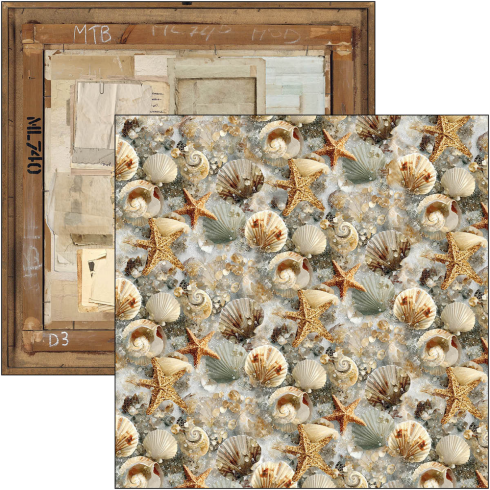 Ciao Bella - Designpapier "An Artist Journey" Paper Pack 12x12 Inch - 12 Bogen