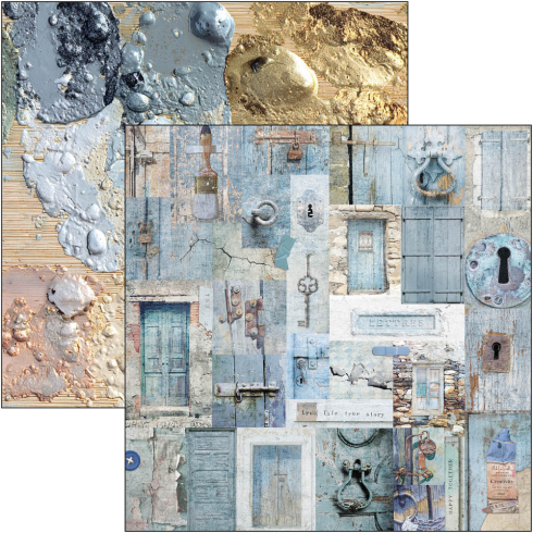 Ciao Bella - Designpapier "An Artist Journey" Paper Pack 8x8 Inch - 12 Bogen