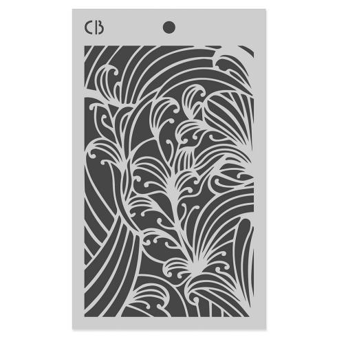 Preview: Ciao Bella - Schablone 5x8 Inch - Mixed Media Triple Layer Stencils Set "Bool Lovers"