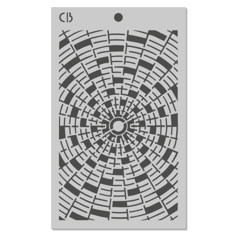 Preview: Ciao Bella - Schablone 5x8 Inch - Mixed Media Triple Layer Stencils Set "The Last Mystery"