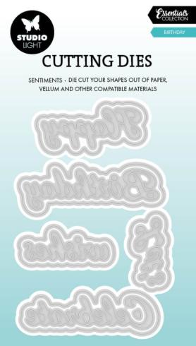 Studio Light - Stanzschablone "Birthday" Dies