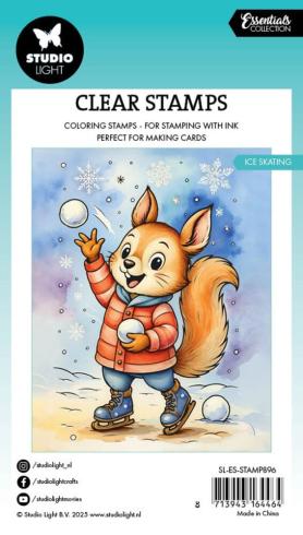 Preview: Studio Light - Stempel "Ice Skating" Clear Stamps