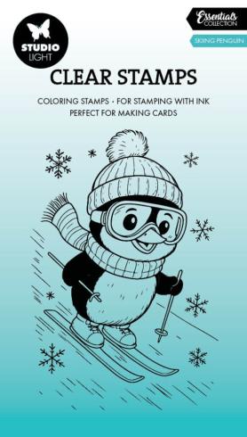 Studio Light - Stempel "Skiing Penguin" Clear Stamps