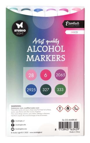 Preview: Studio Light - Alkoholmarker "Disco" Alcohol Markers