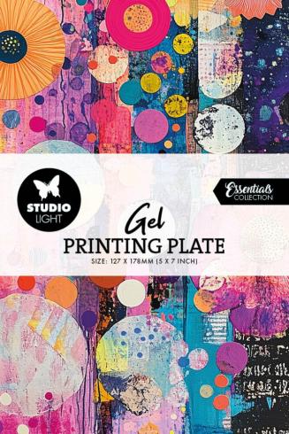 Studio Light - Druckplatte - Gel Printing Plate 5x7 Inch
