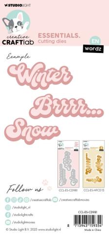 Preview: Creative Craft Lab - Studio Light - Stanzschablone "Wordz" Dies