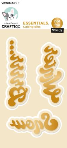 Creative Craft Lab - Studio Light - Hot Foil Plate "Wordz"