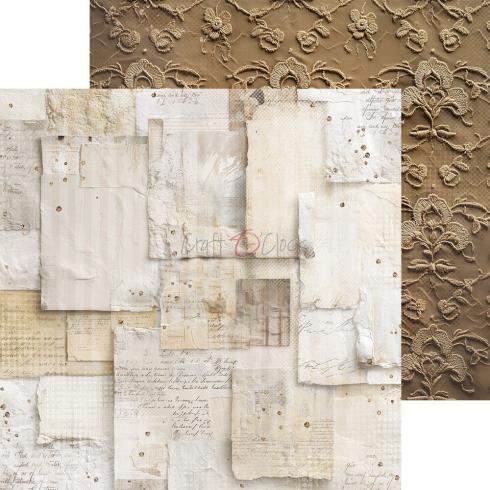 Craft OClock - Designpapier "Plum & Caramel" Basic Paper Pack 8x8 Inch - 24 Bogen