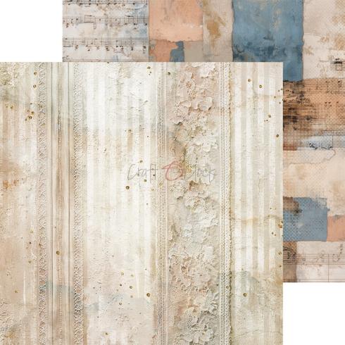 Craft OClock - Designpapier "Timeless Grace" Basic Paper Pack 8x8 Inch - 24 Bogen