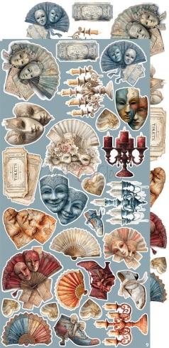 Craft OClock - Ausschneidebogen "Timeless Grace" Extra Set Timeless - 18 Bogen