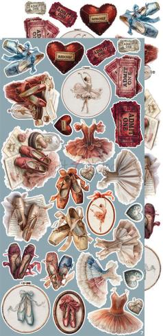 Craft OClock - Ausschneidebogen "Timeless Grace" Extra Set Timeless - 18 Bogen