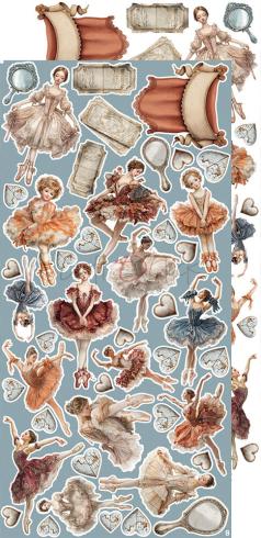 Craft OClock - Ausschneidebogen "Timeless Grace" Extra Set Timeless - 18 Bogen