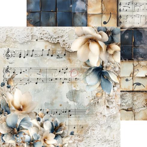 Craft OClock - Designpapier "Melody of My Soul" Paper Pack 8x8 Inch - 24 Bogen