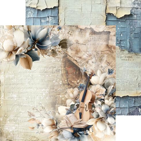 Craft OClock - Designpapier "Melody of My Soul" Paper Pack 6x6 Inch - 24 Bogen