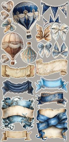 Preview: Craft OClock - Ausschneidebogen "Melody of My Soul" Extra Set Melody - 18 Bogen