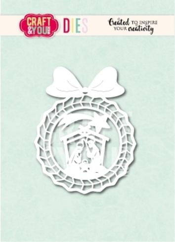 Craft & You Design - Stanzschablone "Nativity Bauble" Dies