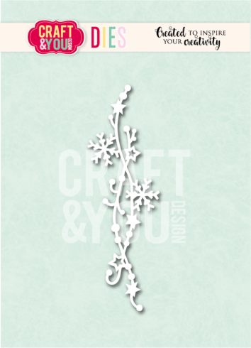 Craft & You Design - Stanzschablone "Winter Hanging Strip" Dies