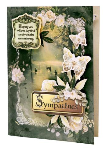 Preview: Studio Light - Stanzteile "Quiet Morning" Die Cut Block - 20 Bogen