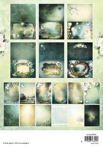 Preview: Studio Light - Designpapier "Quiet Morning" Paper Pack 14,8x21cm - 36 Bogen