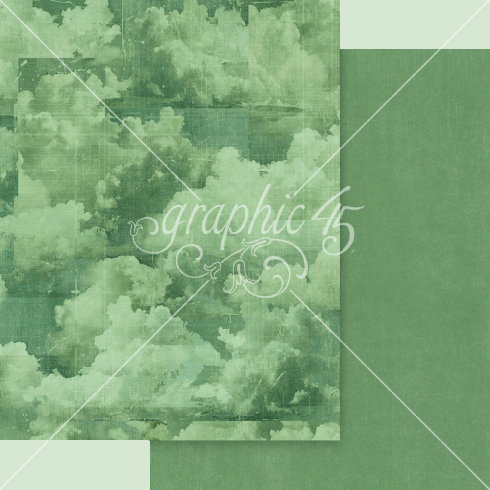 Preview: Graphic 45 - Designpapier "Journaling Through Time" Patterns & Solid Pad 8,5x11 Inch - 16 Bogen