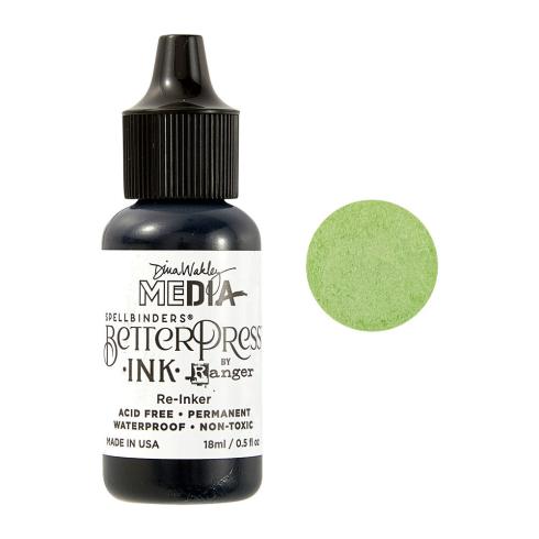 Spellbinders - Nachfülltinte "Lime" BetterPress Ink Reinker