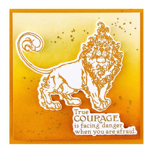 Preview: Spellbinders - Buchdrucktechnik "Tin Man, Scarecrow & Lion" BetterPress Plate & Dies