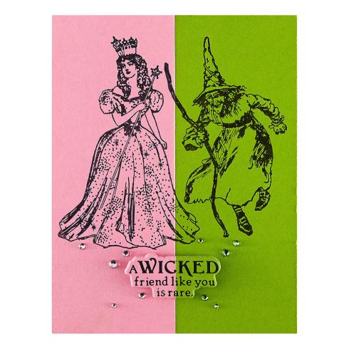 Preview: Spellbinders - Buchdrucktechnik "Dorothy & the Witches" BetterPress Plate & Dies