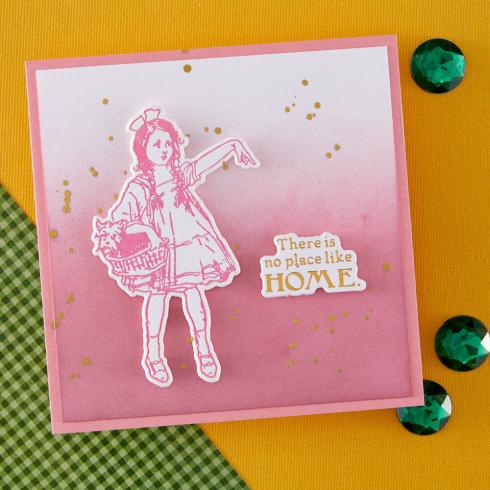 Spellbinders - Buchdrucktechnik "Dorothy & the Witches" BetterPress Plate & Dies