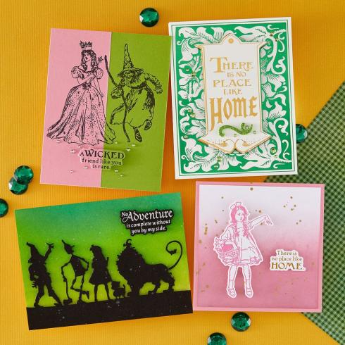 Preview: Spellbinders - Buchdrucktechnik "Wonder of Oz Bundle" BetterPress Plate & Dies