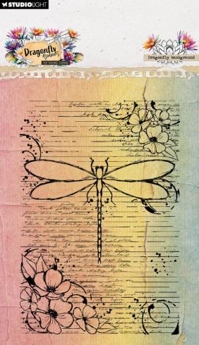 Studio Light - Stempel "Dragonfly Background" Clear Stamps