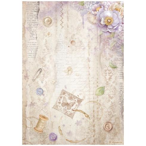 Stamperia - Decopatch Papier "Sewing" Decoupage A4 - 6 Bogen  