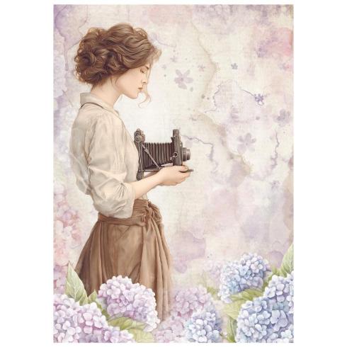 Stamperia - Decopatch Papier "Quiet Days" Decoupage A6 - 8 Bogen  