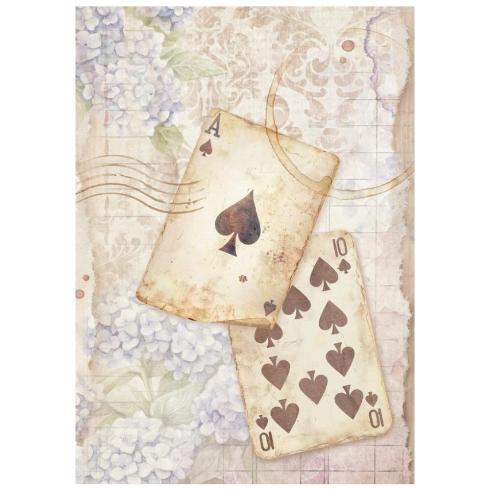 Stamperia - Decopatch Papier "Quiet Days" Decoupage A6 - 8 Bogen  