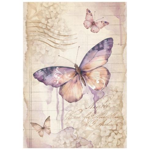 Stamperia - Decopatch Papier "Quiet Days" Decoupage A6 - 8 Bogen  