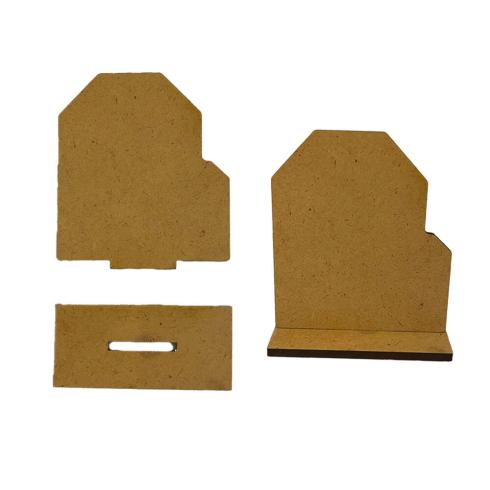 Preview: Stamperia - Holzteile "Place Card" MDF Crafty Shapes Blanks