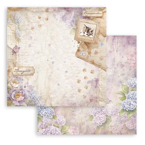 Stamperia - Designpapier "Kitten" Paper Sheets 12x12 Inch - 10 Bogen