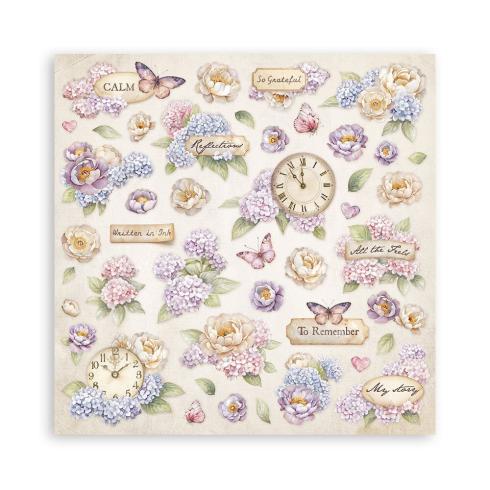 Preview: Stamperia - Designpapier "Quiet Days" Maxi Paper Pack 12x12 Inch - 22 Bogen