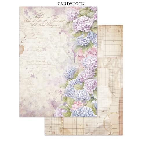 Stamperia - Papier, Aufkleber & Stanzteile "Quiet Days" Junk Journal Backgrounds,Stickers,Cut-Outs